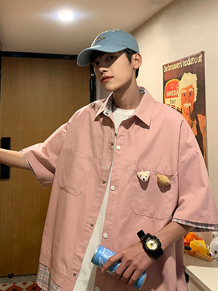 [당일배송]리브 투독 오버핏 셔츠 - 99스트릿