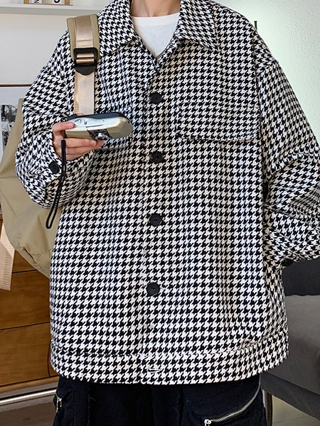 [당일배송]코어릿 체크 셔츠 자켓 - 99스트릿